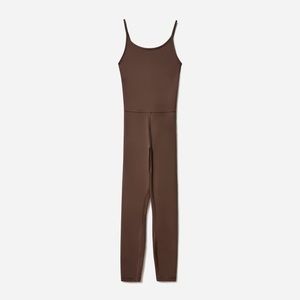 Everlane The Perform Unitard in Bitter Chocolate